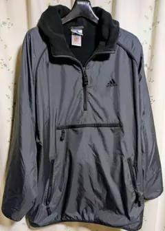 adidas アディダス　アノラックパーカー　ナイロンジャケット
