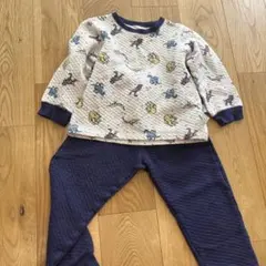 ユニクロUNIQLO キッズパジャマ アニア恐竜