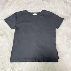 LOGOS DAYS 半袖 Tシャツ レディース 黒色 サイズ:LL