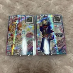 アイカツフレンズ湊みお フラワーファッショニスタコーデ あいね パステルコーラル