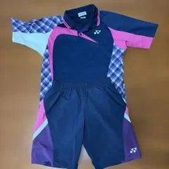 YONEXヨネックス 上下セット L/M 半袖 ハーフパンツ バドミントンテニス