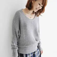 【最終値下げ】ROSSO 片畦ビッグプルオーバー