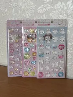 【24時間以内発送】メリング　キャンディドロップ　シール　3セット