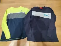 Nike & Puma 長袖カットソー 2枚セット