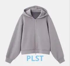 PLST ライトバルーンジップアップパーカ 美品のサムネイル