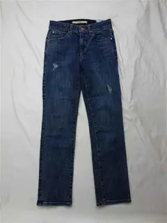 ゲス GUESS デニムパンツ ストレート ジーンズ ブルー系 レディースのサムネイル