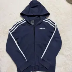 adidas パーカー 140 キッズ フーディ スウェット アディダス 裏起毛