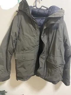 中綿ジャケット　ミリタリー　カーキ　First down