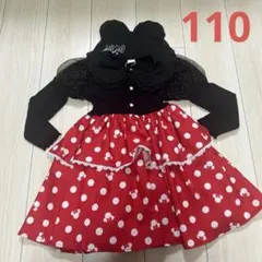 リトシー　しまむら　ディズニー　ミニー　なりきりワンピース