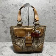 Old Coach Soho Signature Tote Bag 7081