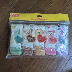 ダッフィー&フレンズ ミニタオル 5枚セット