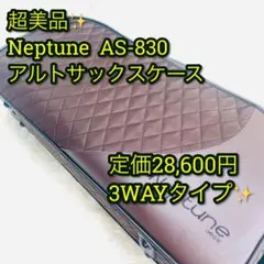 Neptune AS-830 アルトサックスケース 3WAY ブラウン 超美品のサムネイル