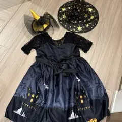 【3点セット】ハロウィン コスチューム 黒 140