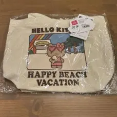 日焼けキティ ミニトートバッグ トートバッグ ランチバッグ