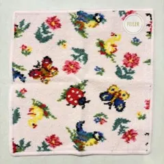 【新品未使用】FEILER ハイジ　ハンカチ　ペールピンク