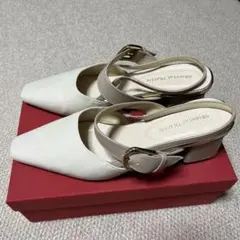 オリエンタルトラフィック　バックストラップパンプス　ベージュ43