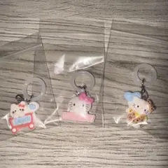 最終値下げ）ハローキティめじるしアクセサリーアンブレラマーカー3点セット