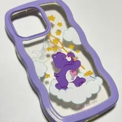 iPhone13Pro 専用 iPhoneケース CareBears パープルのサムネイル