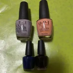 OPI ネイルラッカー オレンジ グレー セット