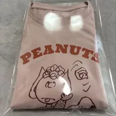 ユニクロUT PEANUTS スヌーピー 長袖Tシャツ ピンク 160cm