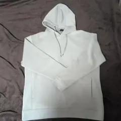 グレー フード付きパーカー