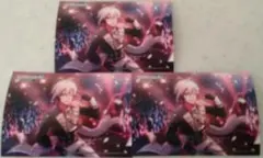 九条 天 TRIGGER ブラホワ BW ブロマイド 3枚セット