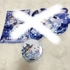 ポケコロツイン 缶バッジ にじフェス でびるんるん - メルカリ