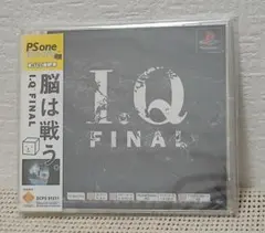 ★未開封品★PSソフト　IQ　FINAL PSonebooks版
