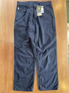 ★新品Carhartt カーハート　ブルーネイビーパンツ34×32★