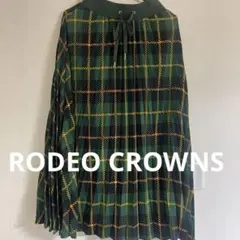 RODEO CROWNS プリーツスカート ロングスカート フリーサイズ