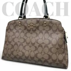 COACHハンドバッグ F27584 IME74 カーキ ブラウン - メルカリ