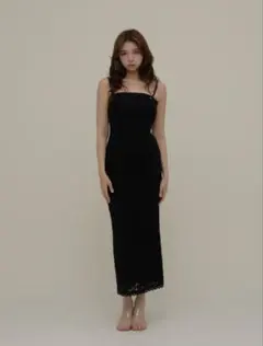 andmary Mary logo long dress gray - メルカリ