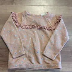 【値下げ中】ZARAキッズ　花柄長袖カットソー　110
