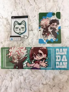 ダンダダン　ローソンコラボ　しおりセット　オカルン　モモちゃん　綾瀬桃