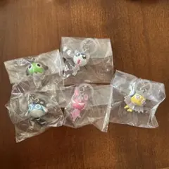 ケロロ軍曹　めじるしアクセサリー　動物変身であります　5種コンプセット