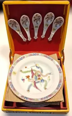 中国 景德镇 粉彩百花果 碗皿 5点セット - メルカリ
