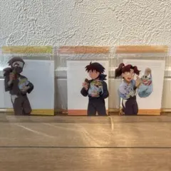 忍たま乱太郎　クリアカード　ファミマ　土井半助　雑渡昆奈門　山田利吉　3枚セット