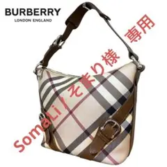 BURBERRY★ホーボー★メガチェック★ノバチェック★ワンショルダーバッグ