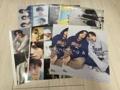 King & Prince 클리어 케이스 클리어 파일 포스터 자르기 c