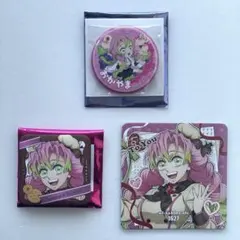 鬼滅の刃　to go 岡山　バレンタイン　缶バッジ　コースター　甘露寺蜜璃