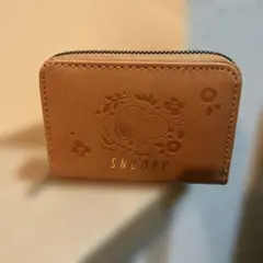 未使用　スヌーピー　SNOOPY PEANUTS カード入れ　小銭入れ　ミニ財布