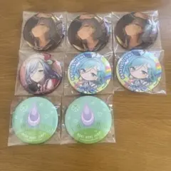 プロセカ 缶バッジ 日野森雫8点