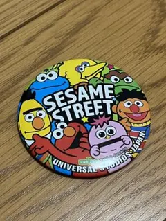 セサミストリート 缶バッジ　ユニバ　USJ