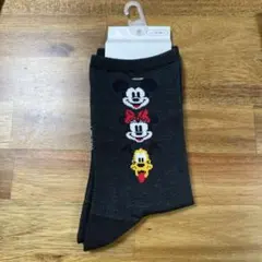 Disney ミッキー ミニー プルート ソックス 23-25cmのサムネイル