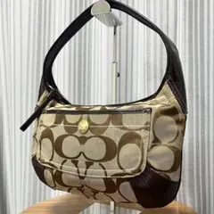COACH コーチ 11599 シグネチャー デミホーボー ワンショルダーバッグ