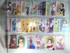 【NC1_02】Disney Characters 　ウエハース　32枚セット