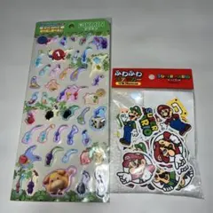 ピクミン スーパーマリオ ステッカー 2종 묶음 판매 ⑤
