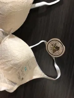 ホホバオイル配合レースブラジャー LLサイズ