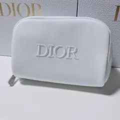 【Christian Dior】ポーチ ホワイト 未使用