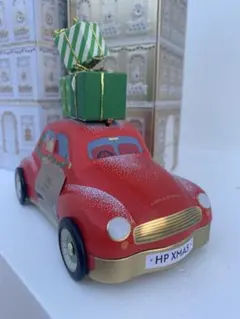 M&S マークス&スペンサー クリスマスデザインの赤い車　お菓子　ゼリーのサムネイル